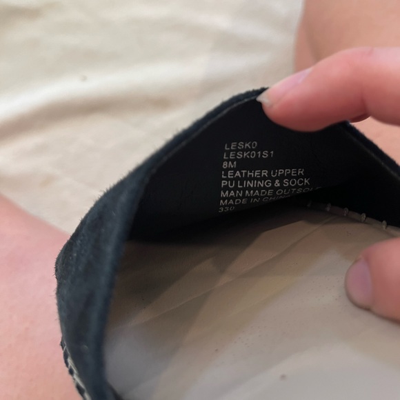 Steve Madden Lesko Espadrille Flat Suede Sandal Women’s 8 Black - Picture 5 of 5